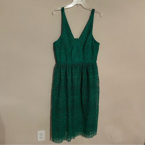 Antonio Melani Ruth Lace Green Dress - Picture 3 of 5